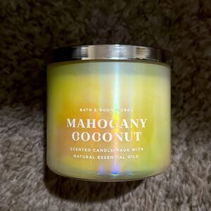 Mahogany Coconut 3 wick Candle
